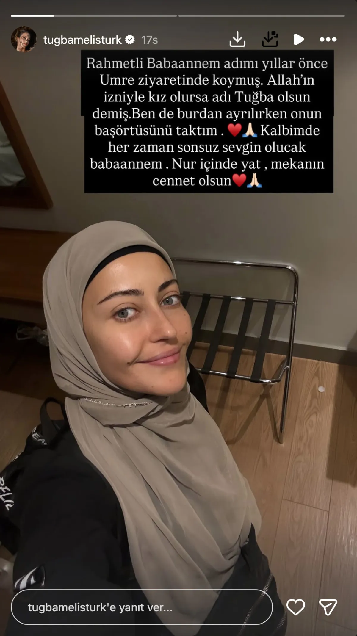 Tuğba Melis Türk Umrede “Allah Isteyen Herkese Nasip Etsin” (1)