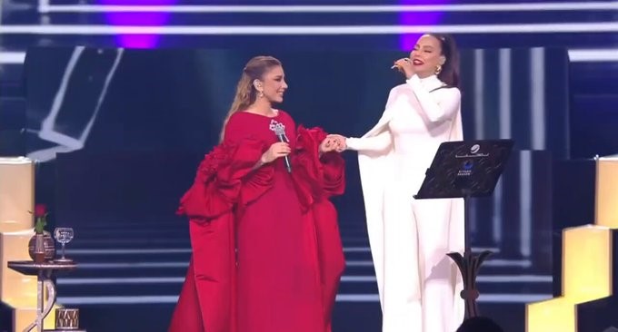 Riyad’da Dev Düet Ebru Gündeş Ve Assala Nasri Aynı Sahnede, Ücret Dudak Uçuklattı (1)