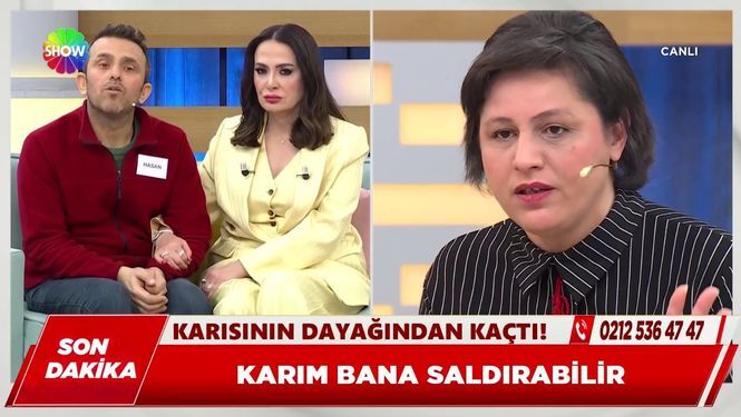 Didem Arslan Yılmaz’ın Programında Panik Anları! Eşini Görünce Kaçtı (1)