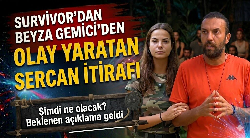 Survivor Beyza Gemici'den Olay Yaratan Sercan İtirafı