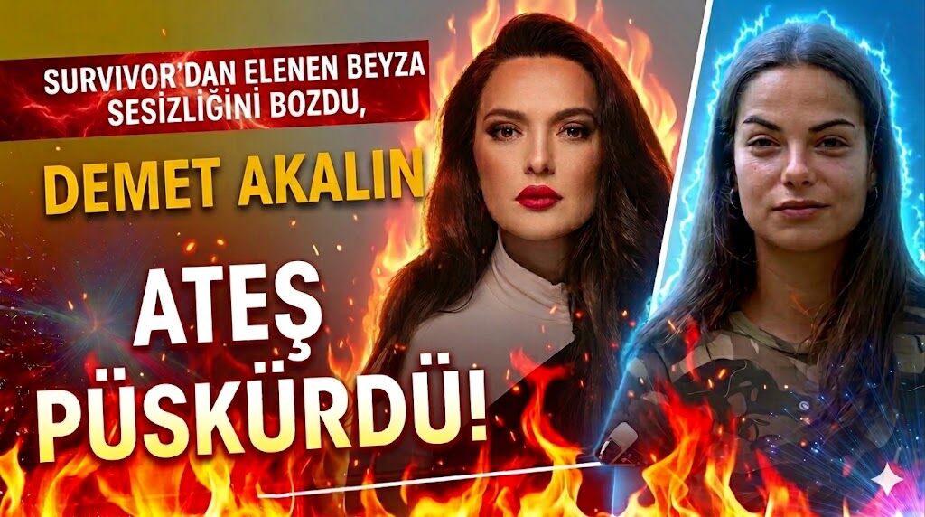 Survivor'dan Elenen Beyza Sessizliğini Bozdu, Demet Akalın Ateş Püskürdü!
