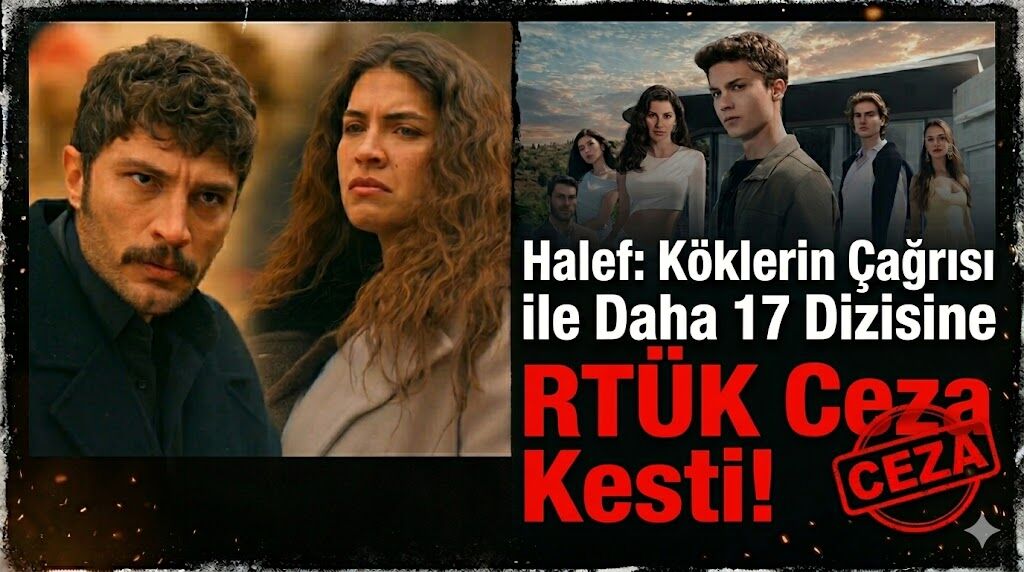 Halef: Köklerin Çağrısı ile Daha 17 Dizisine RTÜK Ceza Kesti!