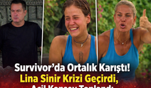 Survivor’da Ortalık Karıştı! Lina Sinir Krizi Geçirdi, Acil Konsey Toplandı