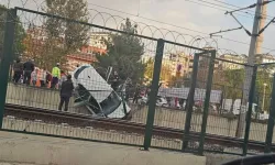 Marmaray'da raylara araç düştü!