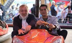 Cennetin Çocukları Setinde Eğlence Zirvede! Oyuncular Lunaparkta Çocukluğuna Döndü