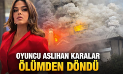 Oyuncu Aslıhan Karalar'ın Evi Yandı! Karalar, Hastaneye Kaldırıldı