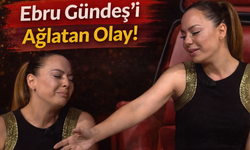 Ebru Gündeş’i Ağlatan Olay!
