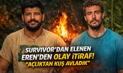 Survivor’dan elenen Eren’den olay itiraf! “Açlıktan kuş avladık”