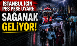 İstanbul için peş peşe uyarı: Sağanak geliyor, saat verildi!