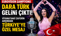Eurovision Şampiyonu Dara Türk Gelini Çıktı! Viyana'daki Zaferin Ardından Türkiye'ye Özel Mesaj