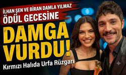 İlhan Şen ve Biran Damla Yılmaz Ödül Gecesine Damga Vurdu: Kırmızı Halıda Urfa Rüzgarı