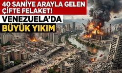 40 Saniye Arayla Gelen Çifte Felaket! Venezuela'da Büyük Yıkım