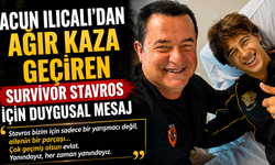 Acun Ilıcalı'dan Ağır Kaza Geçiren Survivor Stavros İçin Duygusal Mesaj