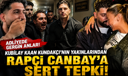 Adliyede Gergin Anlar! Kubilay Kaan Kundakçı'nın Yakınlarından Rapçi Canbay'a Sert Tepki