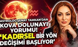 Astrolog Şenay Tamkan'dan Kova Dolunayı Yorumu! "Kadersel Bir Yön Değişimi Başlıyor"