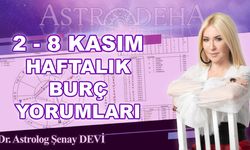 Astrolog Şenay Devi 2-8 Kasım Haftalık Burç Yorumları