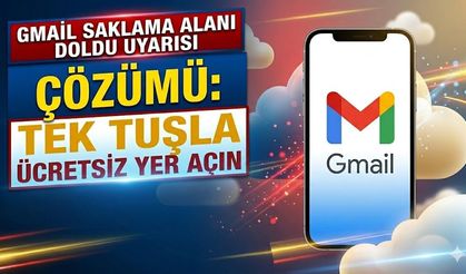 Gmail Saklama Alanı Doldu Uyarısı Çözümü: Tek Tuşla Ücretsiz Yer Açın