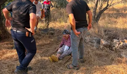 11 Saatlik Mucize! Aydın'da Kayıp Yaşlı Kadın Ormanlık Alanda Sağ Bulundu