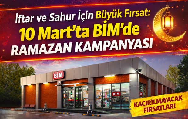 İftar ve Sahur İçin Büyük Fırsat: 10 Mart’ta BİM’de Ramazan Kampanyası