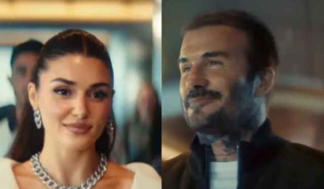 Hande Erçel ve David Beckham’ın Reklam Sürprizi!