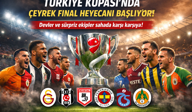 Kupa Heyecanı Zirvede: Çeyrek Final Kura Çekimi Yapıldı