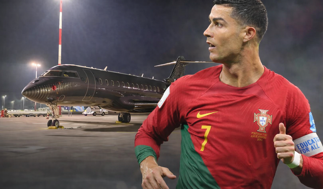 Ronaldo Jetine Atlayıp Suudi Arabistan’dan Kaçtı mı?!