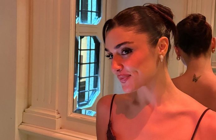 Hande Erçel Kapalı Fotoğrafıyla Gündem Oldu