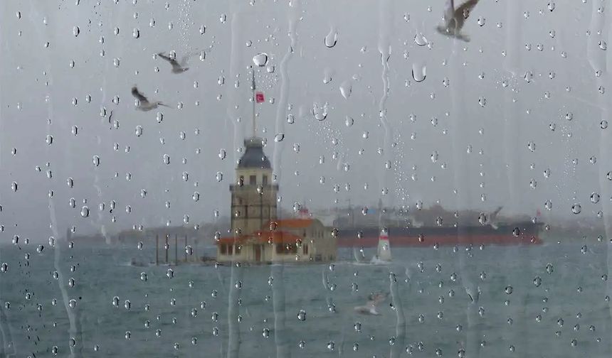 İstanbul için sağanak uyarısı yapıldı