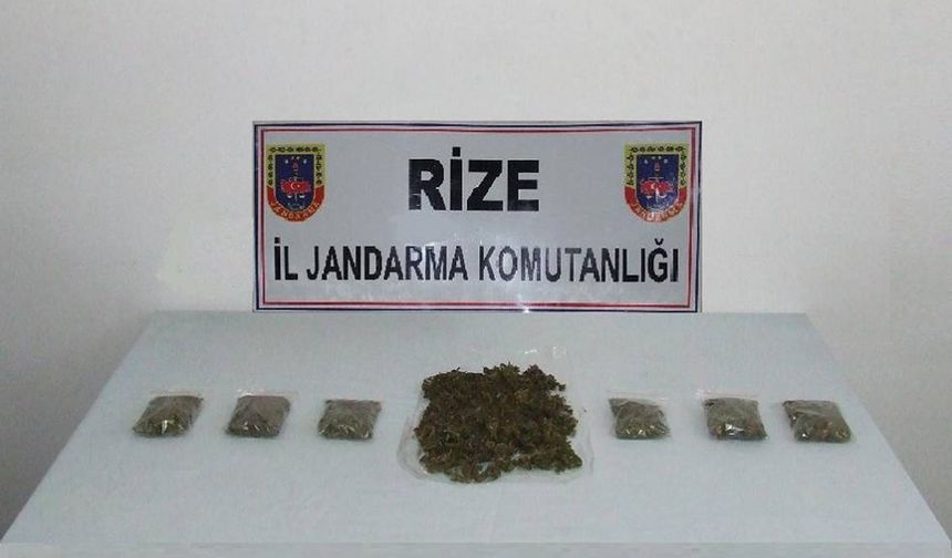 Rize'de 4 ayda 210 kişi uyuşturucu operasyonlarında yakalandı