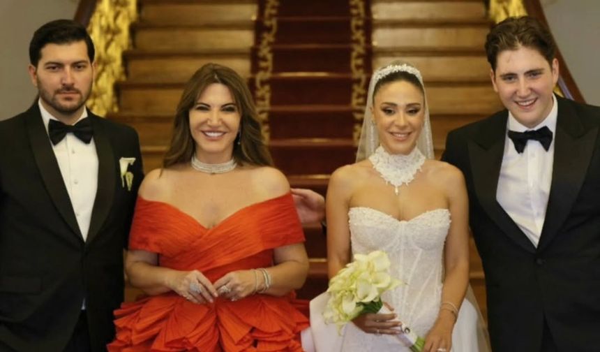 Ünlü haberci Şule Zeybek oğlunu evlendirdi