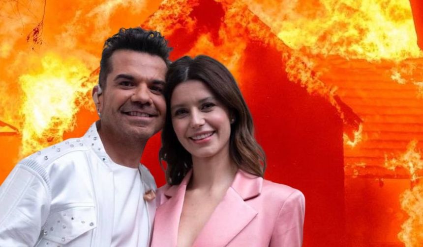 Los Angeles’taki Evleri Cayır Cayır Yanan Kenan Doğulu ile Beren Saat’in Kaybı Büyük!