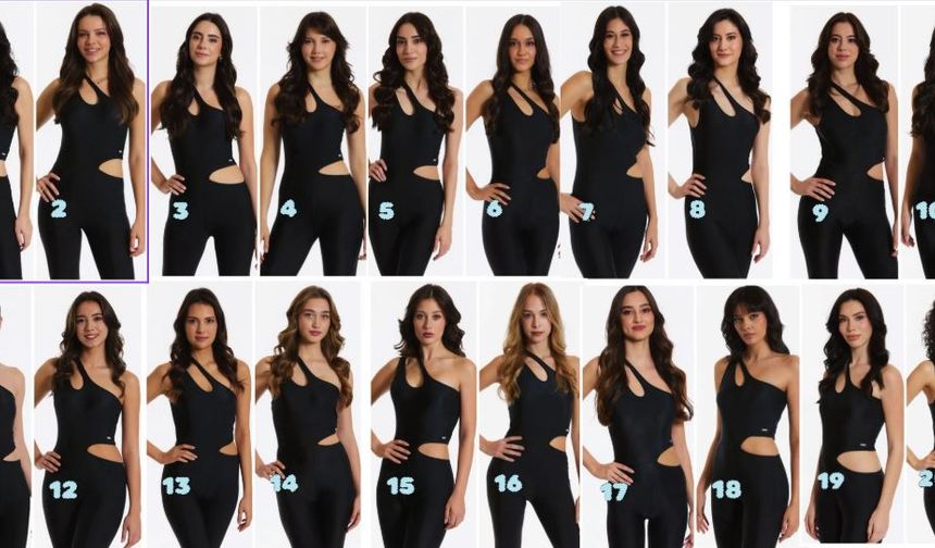 Miss Turkey 2025 Finalistleri Belli Oldu: İşte Türkiye’nin En Güzel Adayları