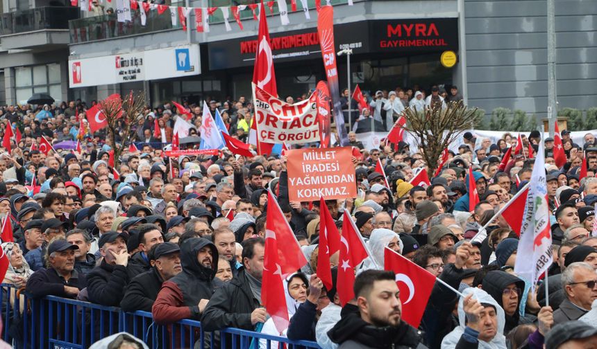 CHP Lideri Özgür Özel: AK Parti'nin kara düzenini yıkacağım