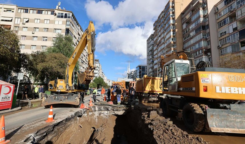 İzmir'de İki İlçesinde Ana Boru Arızası Nedeniyle 24 Saatlik Su Kesintisi