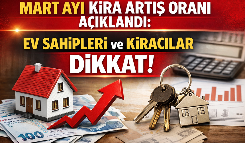 Mart Ayı Kira Artış Oranı Açıklandı: Ev Sahipleri ve Kiracılar Dikkat