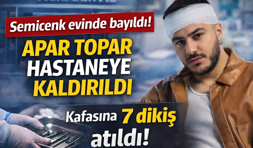 Ünlü şarkıcı Semicenk evinde bayıldı! Hastaneye kaldırıldı