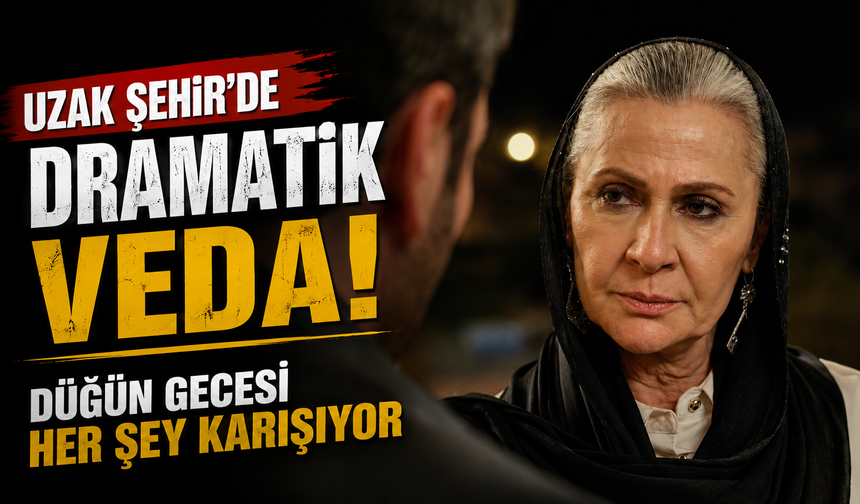 “Uzak Şehir’de Dramatik Veda: Düğün Gecesi Her Şey Karışıyor”