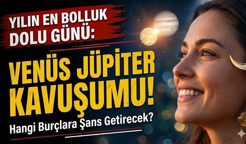 Yılın En Bolluk Dolu Günü: Venüs Jüpiter Kavuşumu Hangi Burçlara Şans Getirecek?