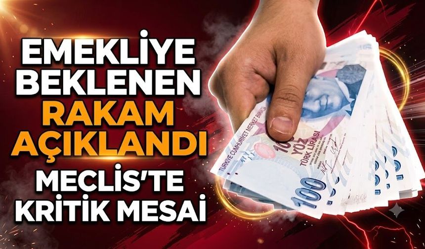 En Düşük Emekli Maaşı İçin Beklenen Rakam Belli Oldu: Meclis'te Kritik Mesai