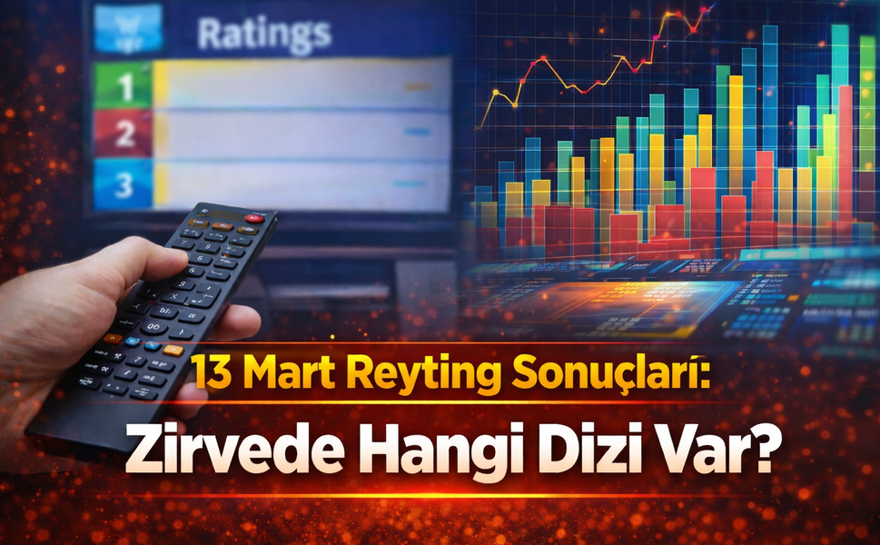 13 Mart Reyting Sonuçları: Zirvede Hangi Dizi Var?