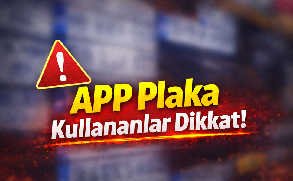 APP Plaka Kullananlar Dikkat! 140 Bin TL Ceza ve Ehliyete El Konulabilir