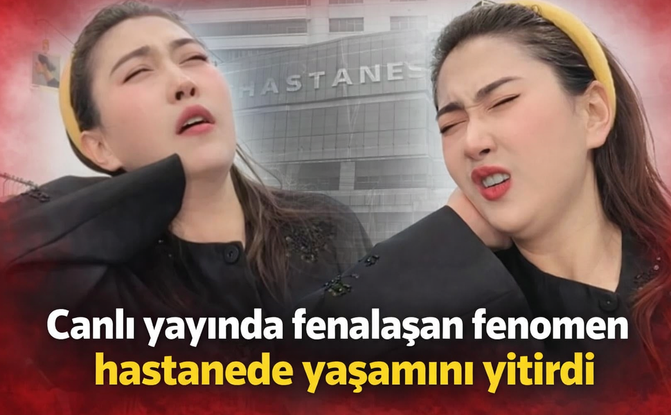 Canlı yayında fenalaşan fenomen hastanede yaşamını yitirdi