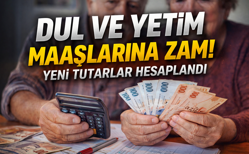Dul ve Yetim Maaşlarına Zam: Yeni Tutarlar Hesaplandı
