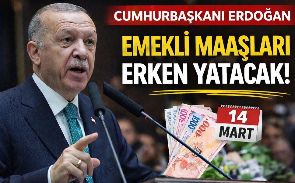Erdoğan’dan emekliler için yeni açıklama: Maaşlar erken yatacak