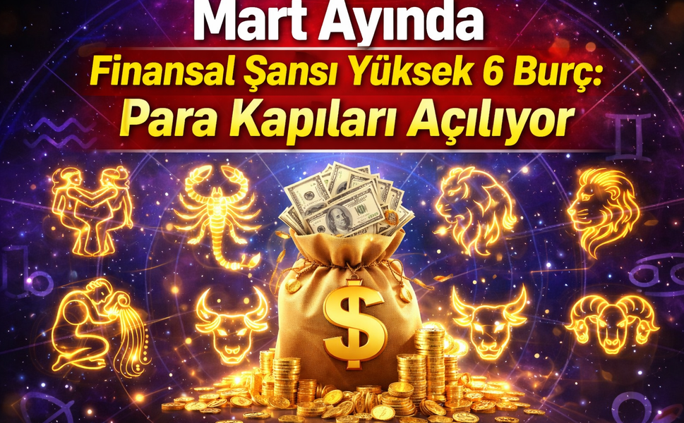 Mart Ayında Finansal Şansı Yüksek 6 Burç: Para Kapıları Açılıyor