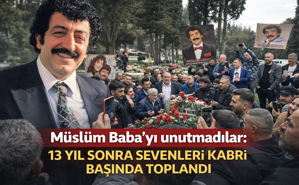 Müslüm Baba’yı unutmadılar: 13 yıl sonra sevenleri kabri başında toplandı