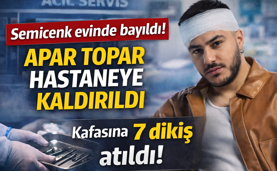 Ünlü şarkıcı Semicenk evinde bayıldı! Hastaneye kaldırıldı