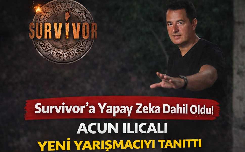 Survivor yarışmasına yapay zekada dahil oldu!