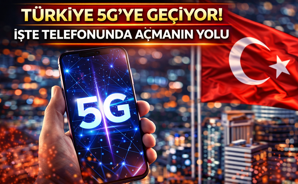 Türkiye 5G’ye geçiyor! İşte telefonunda açmanın yolu