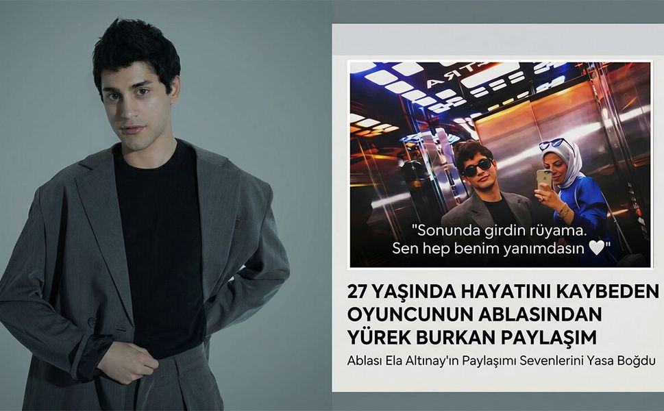 27 Yaşında Hayatını Kaybeden İbrahim Yıldız İçin Ablasından Gözyaşlarına Boğan Sözler